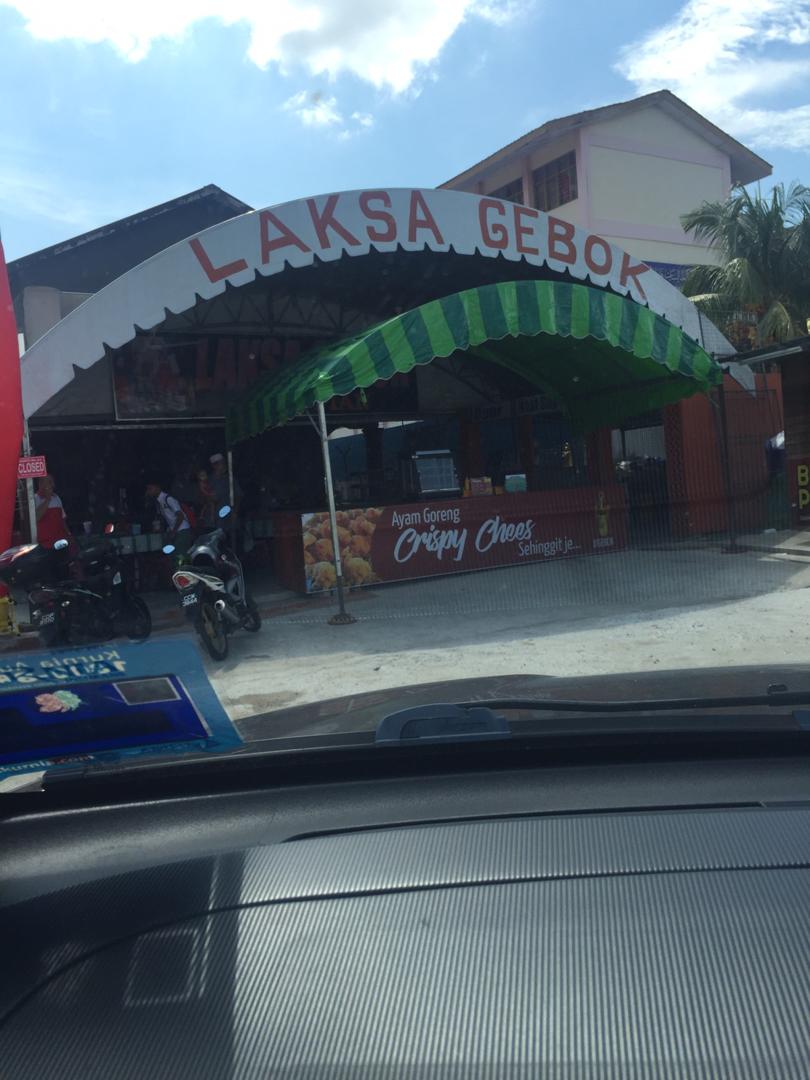 Ikan Bakar Malaysia: Laksa Gebok Temerloh