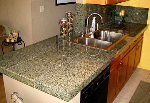 Cupboards Kitchen and Bath: When Trends Attack! Granite Tile Counters