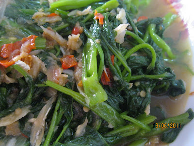 Dari Dapur Maklong: Sayur Pucuk Kurma