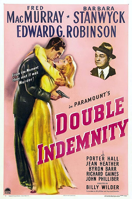 Double Indemnity 1944 movie poster