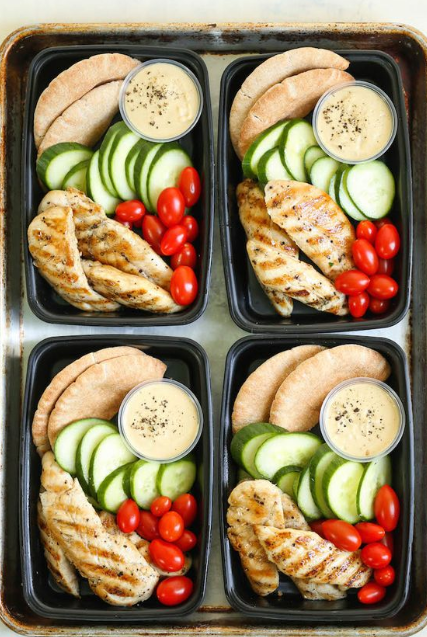 COPYCAT STARBUCKS CHICKEN AND HUMMUS BISTRO BOX