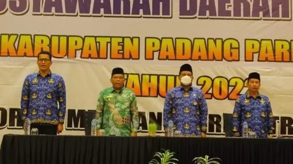 Musda Korpri Padang Pariaman Kukuhkan Rudy R Rilis Sebagai Ketua Periode 2022-2027