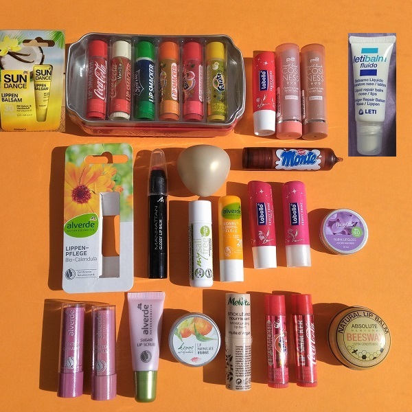 SunDance, Lip Smacker, Labello, P2, LETI, alverde, eos, Zott Monte, Manhattan, mysalifree