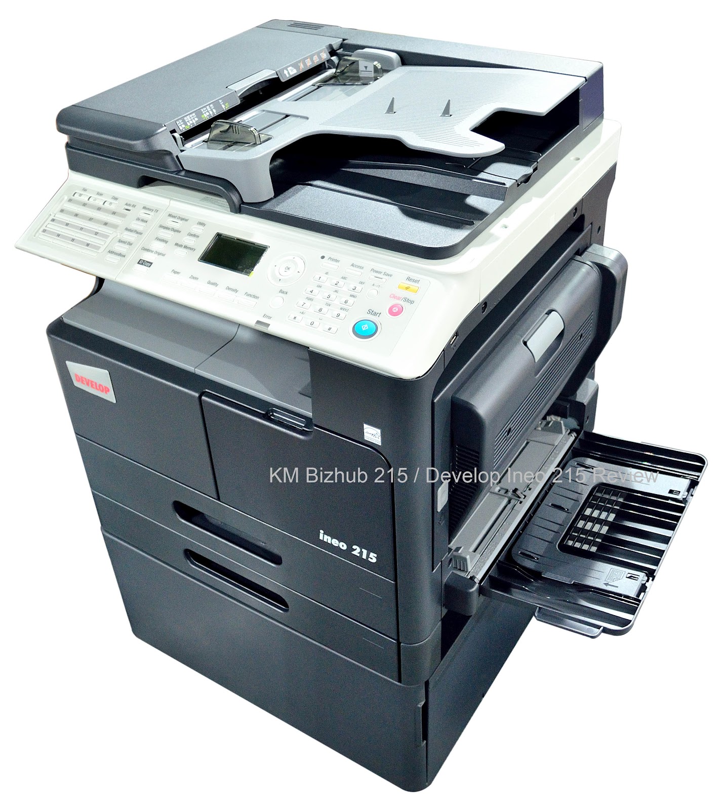 All About Copiers And Printers Konica Minolta Bizhub 215 Develop Ineo 215 Review