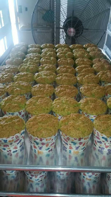 Resepi Muffin Pandan