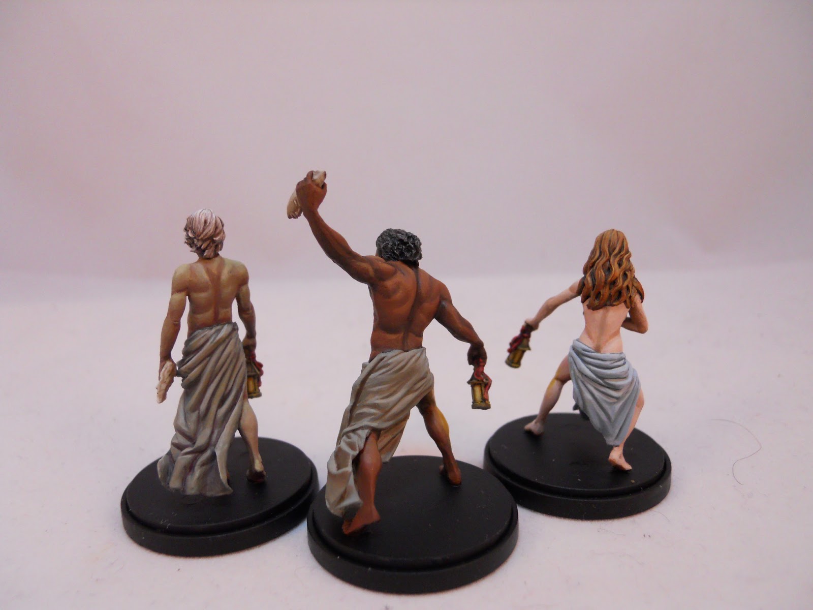 Hobby Practicing Skin Tones With Kingdom Death Starting Survivors
