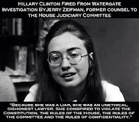 Hillary Clinton Lies Memes - Fired from Watergate for being unethical