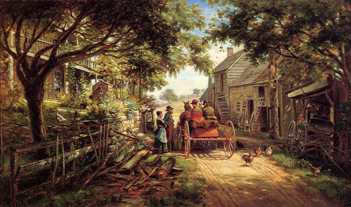 19th century American Paintings: Edward Lamson Henry, ctd