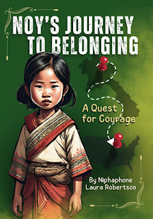 Lao book:  Noy's Journey to Belonging - A Quest for Courage