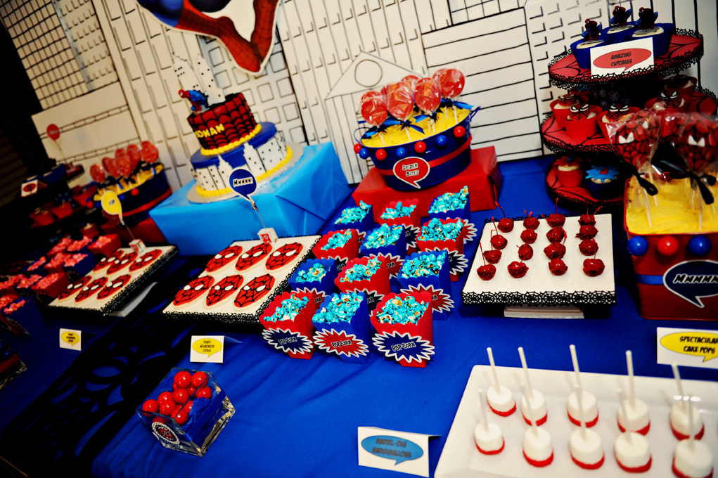37 Cute Spiderman  Birthday  Party  Ideas  Table Decorating 