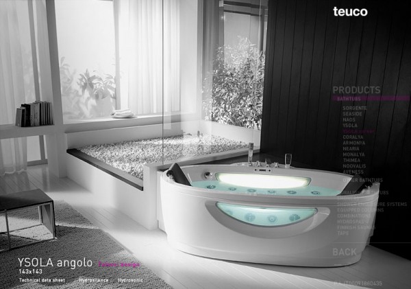 Futuristic Bathroom Design Idea