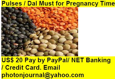 Pulses / Dal Must for Pregnancy Time pregnancy book