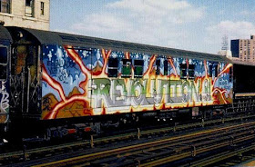 Los graffitis del metro de Nueva York en los 70 y los 80