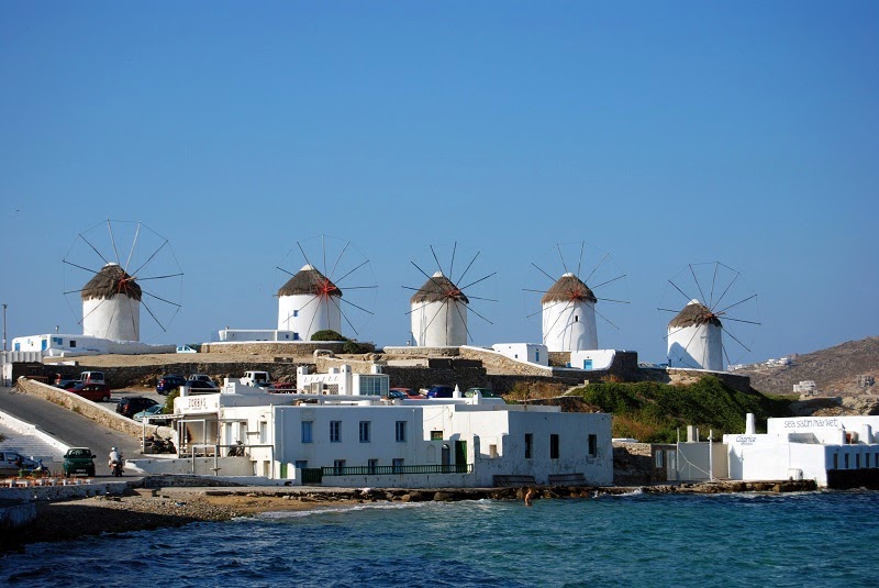 A Vacationer's Paradise in Mykonos Island, (Hellas) Greece