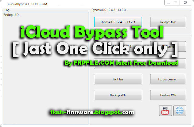  iCloud Bypass Tool [ Jast One Click only ] By FRPFILE.COM latest Free Download 