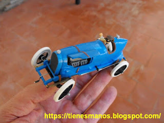 Capó motor del Bugatti Type 29/30 abierto