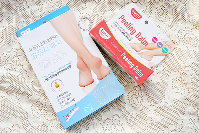 Koelf Callus Care Heel Patch Review, Koelf Callus Care Peeling Balm Review, Koelf Review, Koelf Korean Brand Review, Koelf Heel Care, Koelf Feet Care products