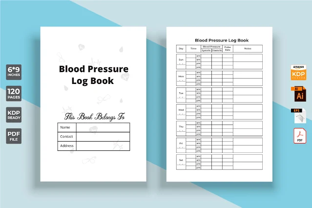 KDP Interior Blood Pressure Tracker free download