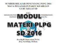 Download Materi PLPG 2016 Jenjang Sekolah Dasar Lengkap