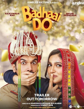 Badhaai Do (2022) HDRip Hindi Movie Download - Mp4moviez