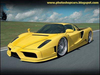 Montagem de uma picape esportiva da Ferrari Enzo ferrari enzo tuning