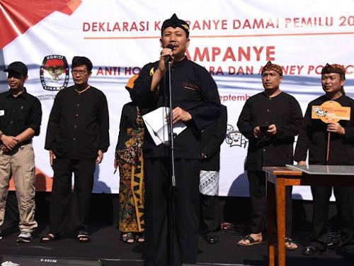 Deklarasi Kampanye Damai KPU Jawa Barat 