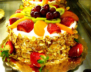 Sponge Cake with Fresh Fruit