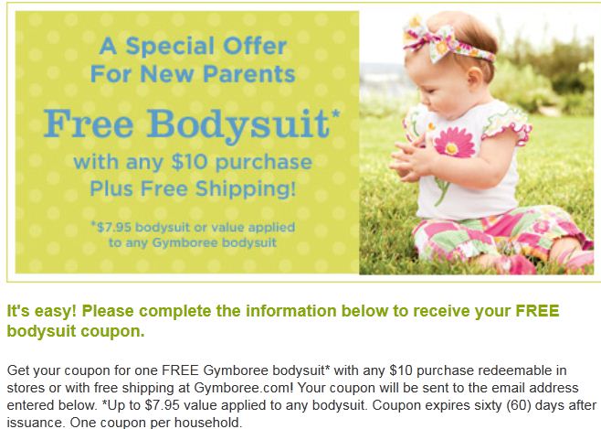 gymboree coupons