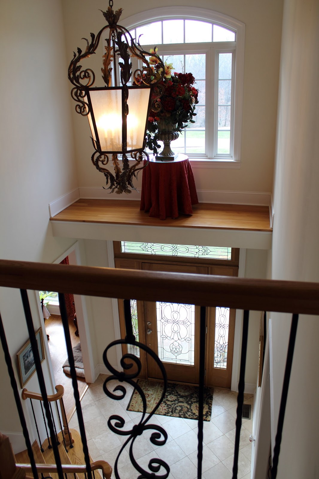 Sewanee Tennessee Home For Sale Foyer And Stairway To The Top