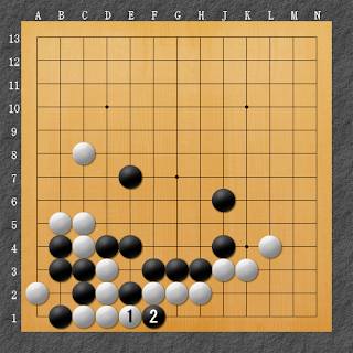 棋譜解説図（数字、記号入り）