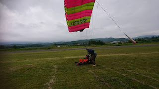 Skydive Hokkaid　Landing to Apple Port