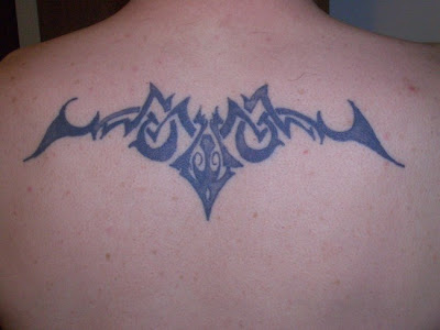 Simple Tribal Tattoo - Back Tattoo