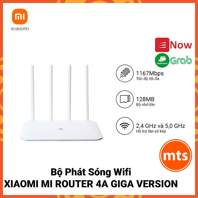 [ minhtinshop ] Bộ Phát Wifi Xiaomi Router 4A Giga Version, Trắng DVB4224GL Quốc tế Chính Hãng - Minh Tín Shop