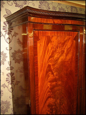 mahogany wardrobe