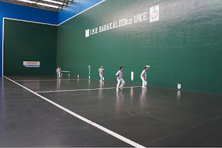 Pelota mano en las fiestas