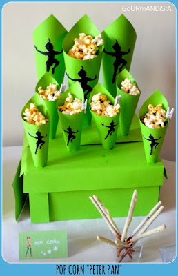 image pop corn cornet peter pan