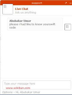 how to chat with gtbank online