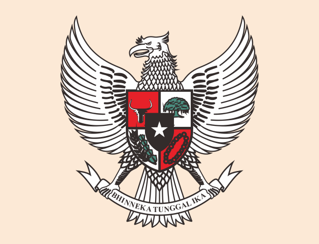Logo Lambang  Garuda  format CDR Banten Art Design