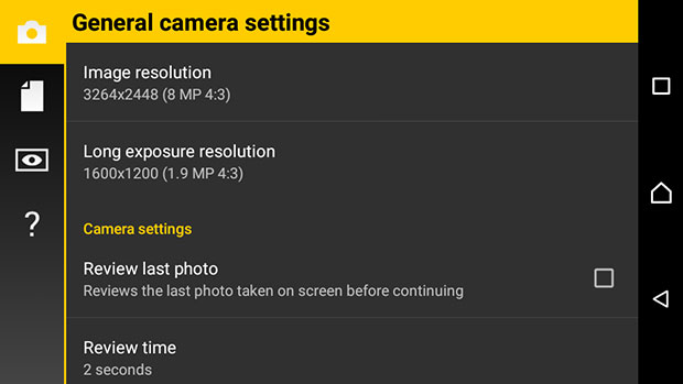 Screenshot Camera FV-5 Camera FV-5 Free Download