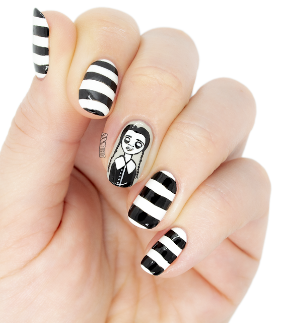 #inktober #inktober2019 #halloweennails #nailart