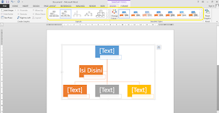 cara membuat struktur bagan di word 2013