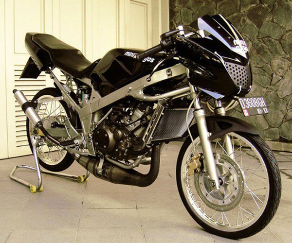 Modifikasi Motor Kawasaki Ninja 150 L Velg Jari-Jari ...