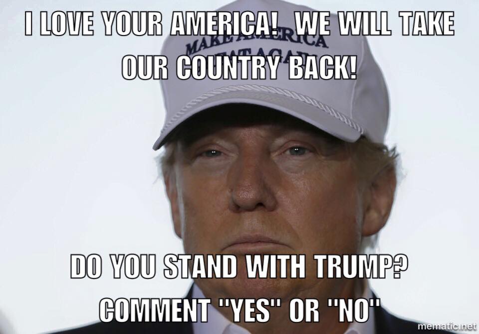 We Will Take Our Country Back!