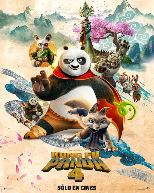 “Kung Fu Panda 4”, el Guerrero Dragón está de vuelta en la pantalla grande el 7 de marzo