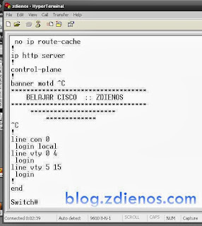 Cara Membackup Konfigurasi Perangkat Cisco Menggunakan Hyperterminal