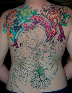 Asian Dragon Tattoos design