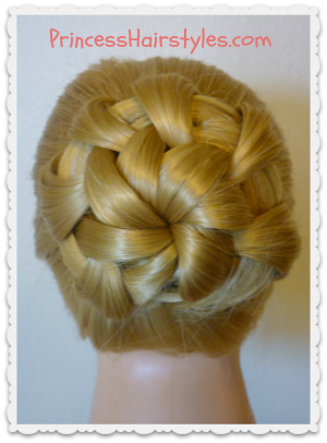 Prom Hairstyles, Star Flower Bun Tutorial - Hairstyles For 