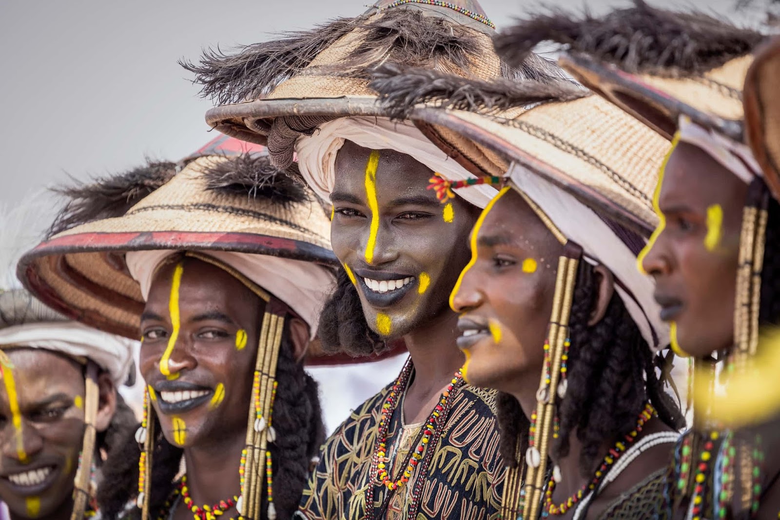 25 Of The Most Intriguing Pictures Of 2017 - Fulani youths take part in a male beauty contest