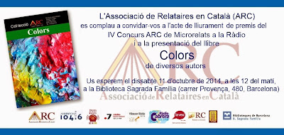 Invitació a la presentació de 'Colors'