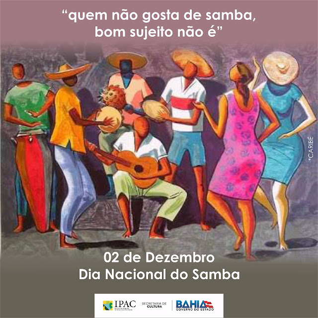 2 de dezembro é o Dia Nacional do Samba